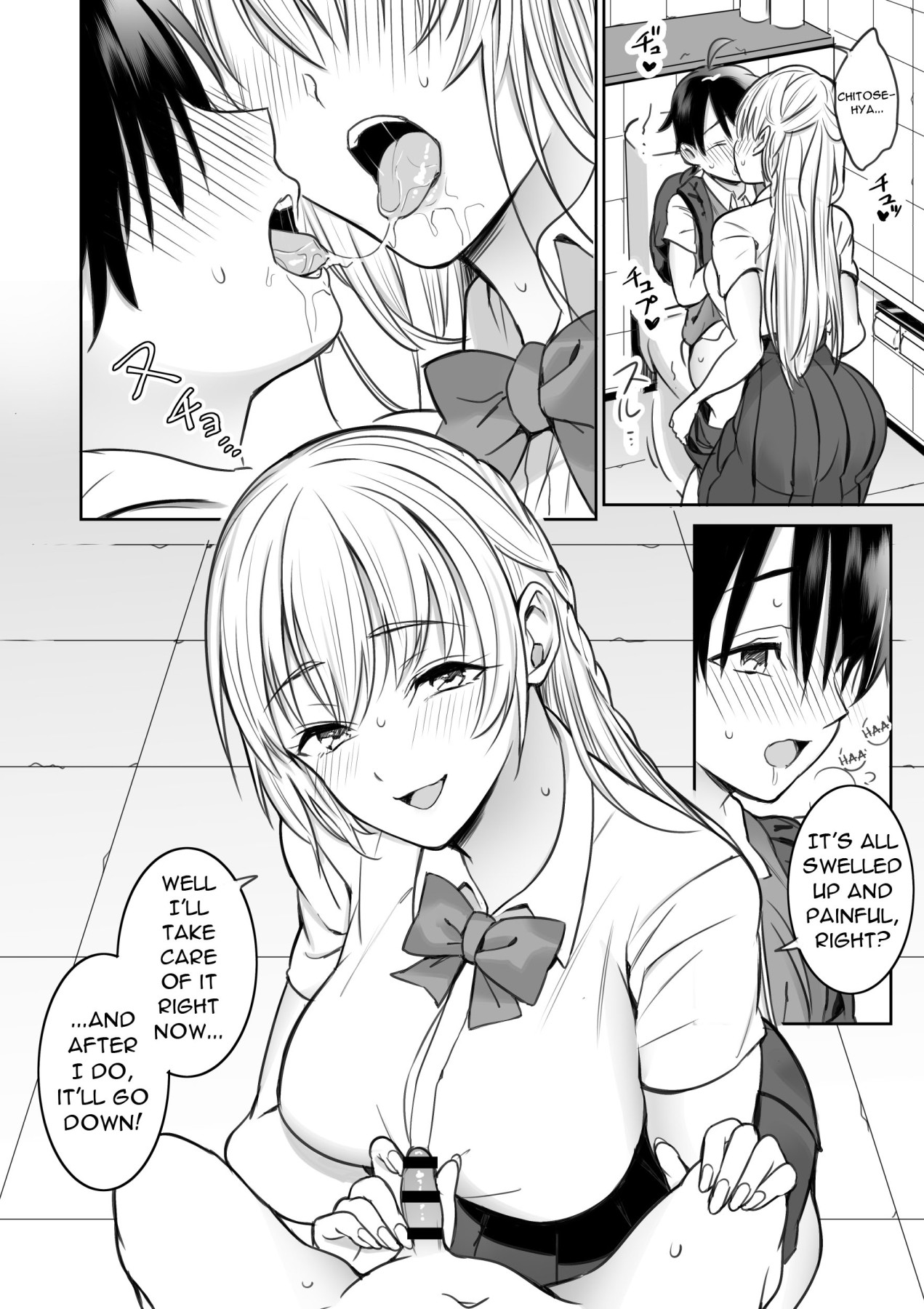 Hentai Manga Comic-A Story About Having Sex With a Girl I Met In The Library-Read-13